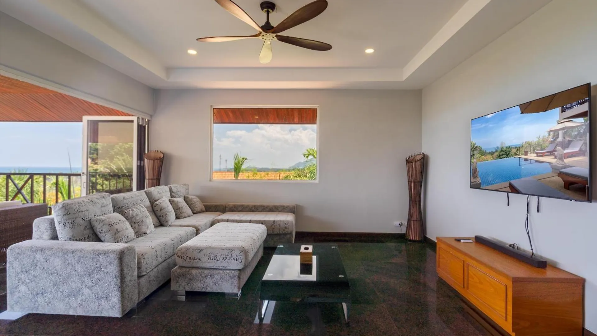 2 Pools And Seaview! Villa Serena 6Br, Klong Khong Koh Lanta
