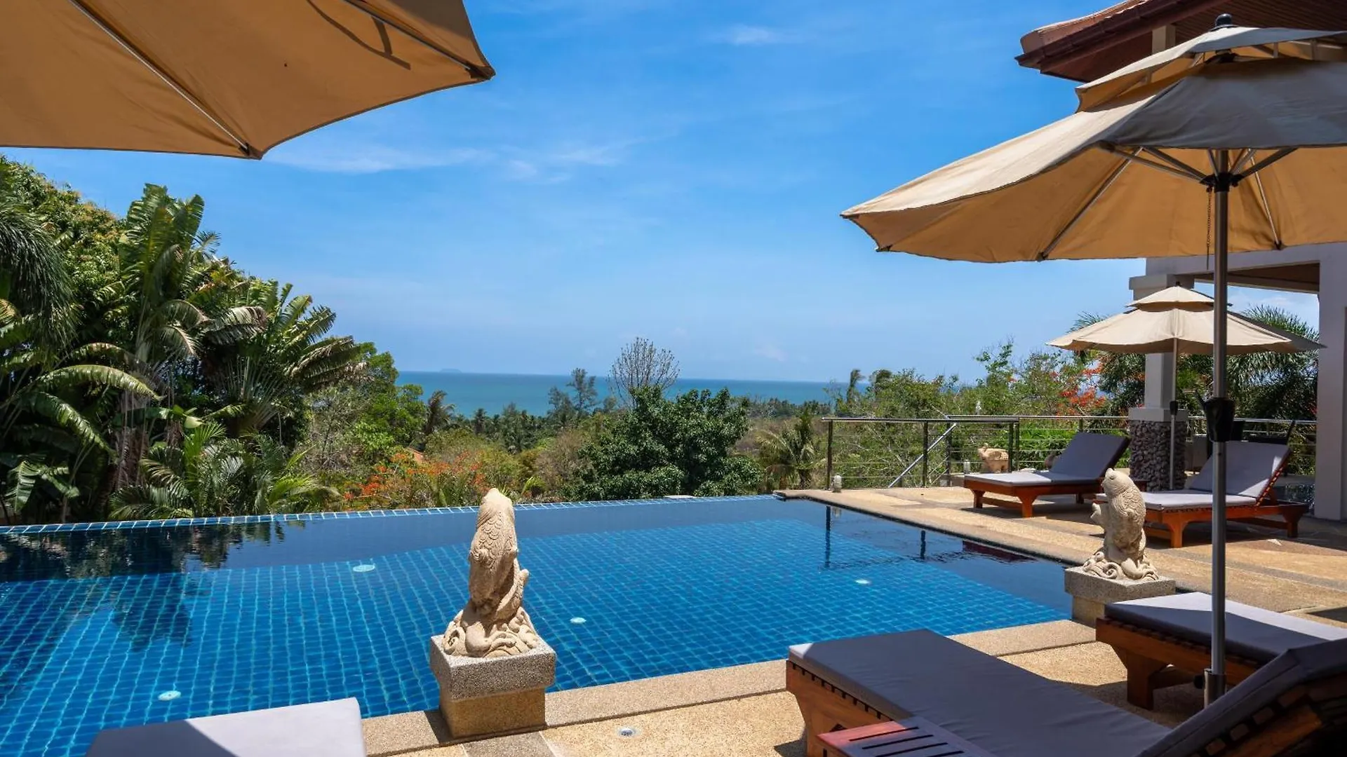 2 Pools And Seaview! Villa Serena 6Br, Klong Khong Koh Lanta 0*,