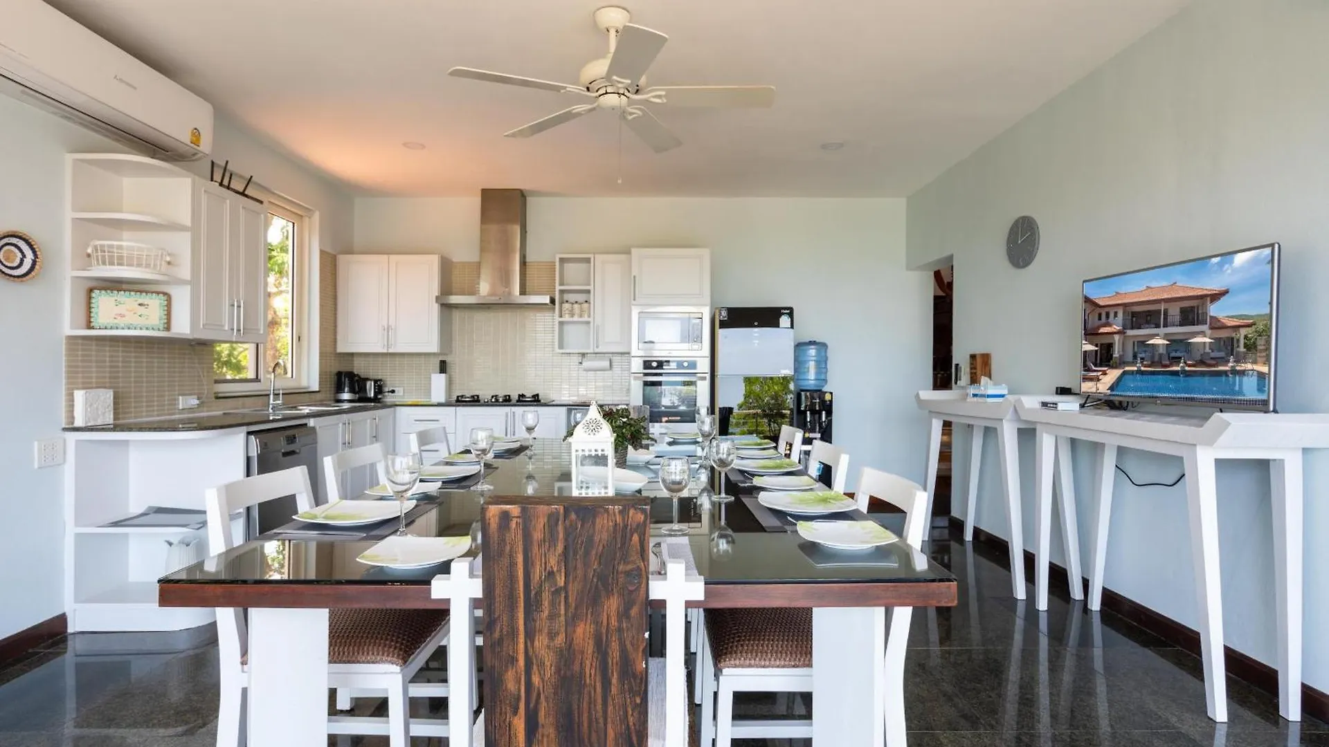 2 Pools And Seaview! Villa Serena 6Br, Klong Khong Koh Lanta Thailand