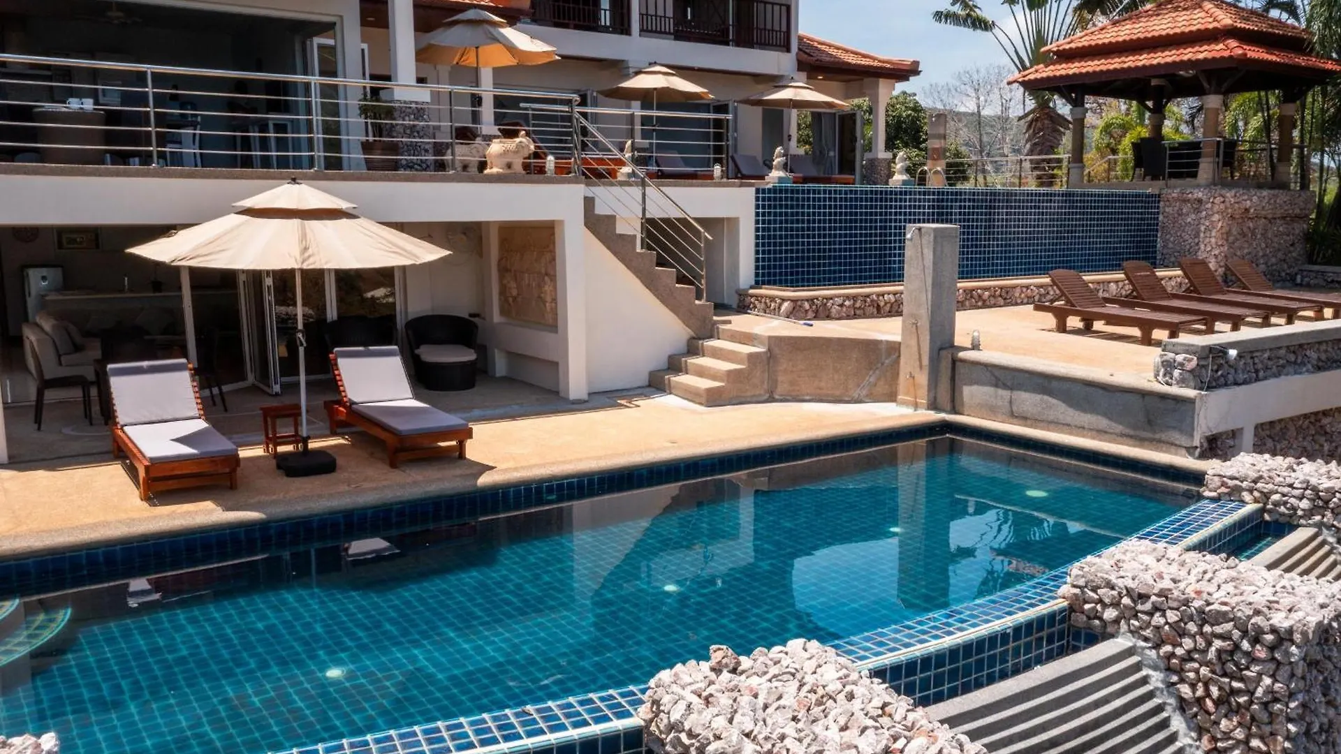 2 Pools And Seaview! Villa Serena 6Br, Klong Khong Koh Lanta 0*,
