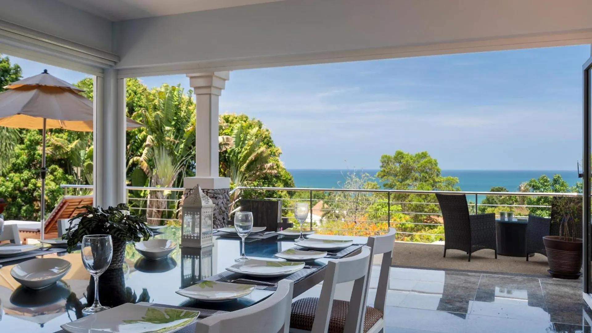 2 Pools And Seaview! Villa Serena 6Br, Klong Khong Koh Lanta